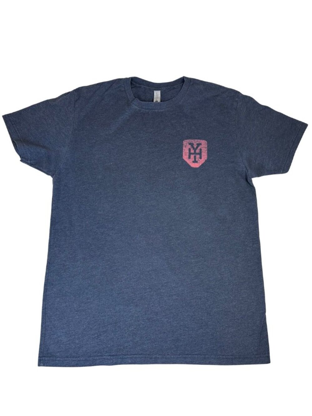 Yee-Haw Brewing Co Tennessee Snake Graphic Beer T-Shirt Navy Men's Medium